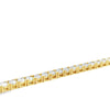 18kt Yellow Gold 4.65ct Diamond Tennis Bracelet