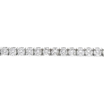 18kt White Gold 8.62ct Diamond Tennis Bracelet