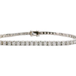 18kt White Gold 6.61ct Diamond Tennis Bracelet