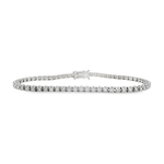 18kt White Gold 1.97ct Diamond Tennis Bracelet