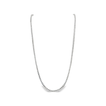 18kt White Gold 2.11ct Diamond Tennis Necklace