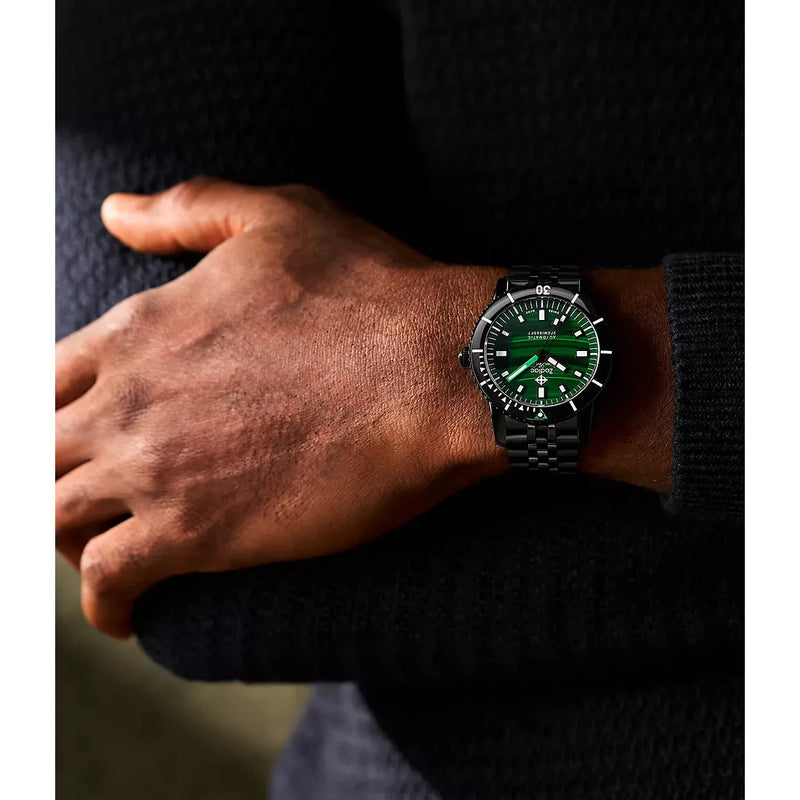 Zodiac Compression Diver Malachite Watch ZO9314 – Classic Creations Zodiac Compression Diver Malachite Watch ZO9314 – Classic Creations