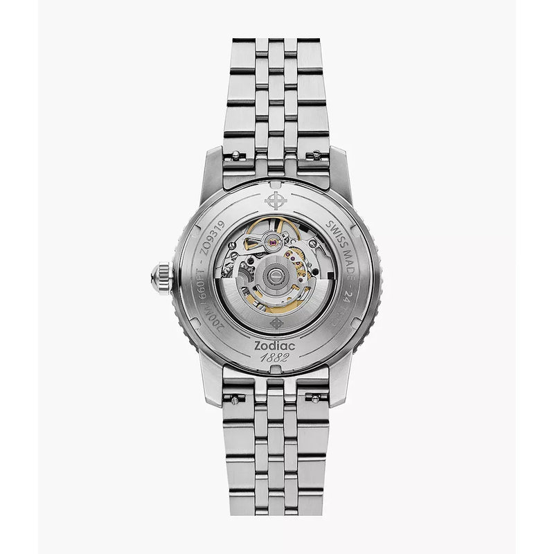 Zodiac Compression Diver Stainless Steel Watch ZO9319