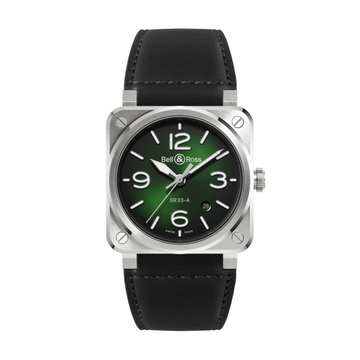 Bell & Ross BR 03 Green Steel BR03A-GN-ST/SCA
