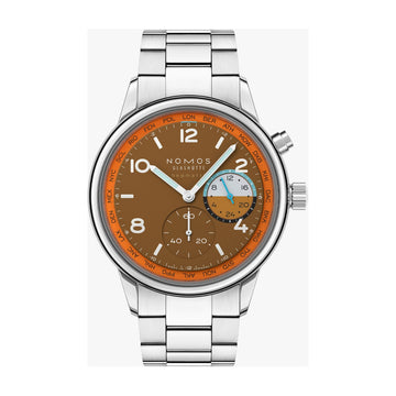 NOMOS Glashütte Club Sport Neomatik Worldtime Canyon 790.S3