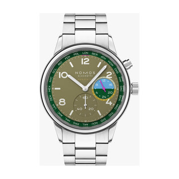 NOMOS Glashütte Club Sport Neomatik Worldtime Jungle 790.S2