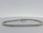 18kt White Gold 4.78ct Diamond Tennis Bracelet