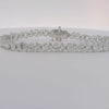 14kt White Gold Lab Grown Diamond Multi Shape Tennis Bracelet