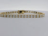 18kt Yellow Gold 9.97ct Diamond Tennis Bracelet