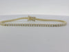 18kt Yellow Gold 2.58ct Diamond Tennis Bracelet