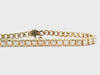 18kt Yellow Gold 4.55ct Emerald Cut Diamond Tennis Bracelet