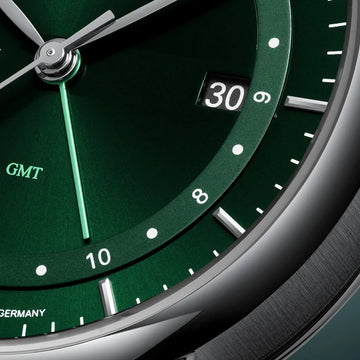 Mühle-Glashütte Teutonia II GMT M1-33-96-LB-II