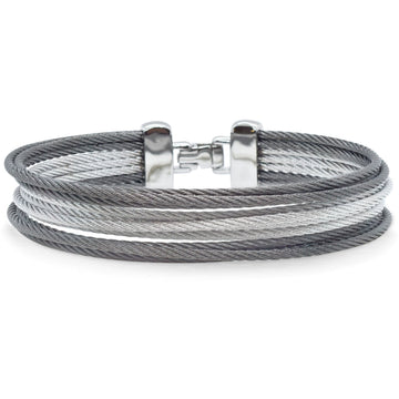 18kt Stainless Steel Triple Stack Bracelet