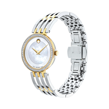 Movado Esperanza Two Tone Watch 0607085