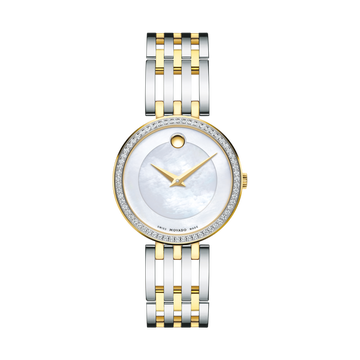 Movado Esperanza Two Tone Watch 0607085
