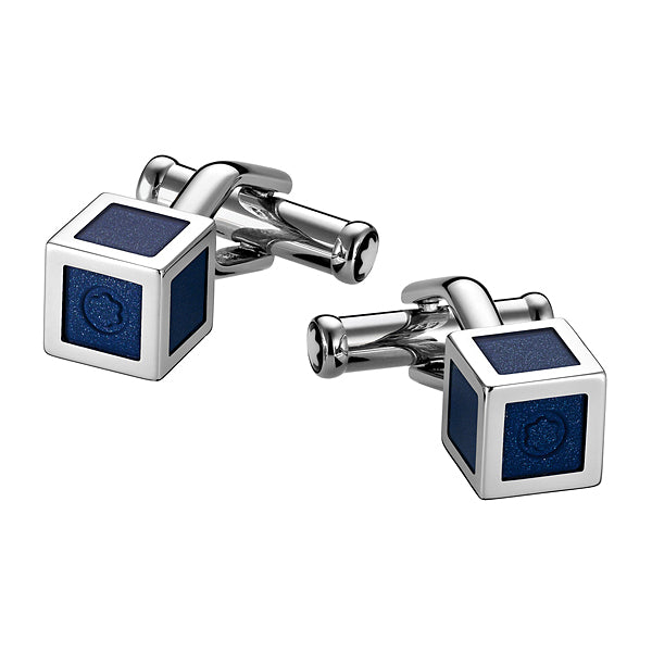 Blue Lacquer Heritage Cufflinks
