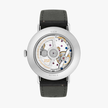 NOMOS Glashütte Metro Neomatik 39 Silvercut 1114