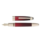Montblanc Calligraphy Solitaire Burgundy Lacquer Fountain Pen