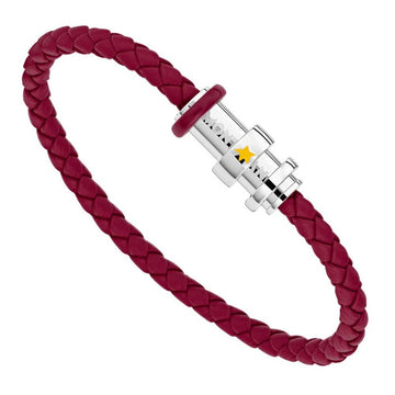 Le Petit Prince Burgundy Woven Bracelet