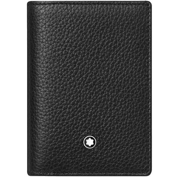 Meisterstück Soft Grain Wallet Business Card Holder with Banknote Compartment