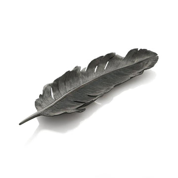 Michael Aram Feather Tray Black