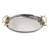 Michael Aram Olive Branch Oval Serving Tray