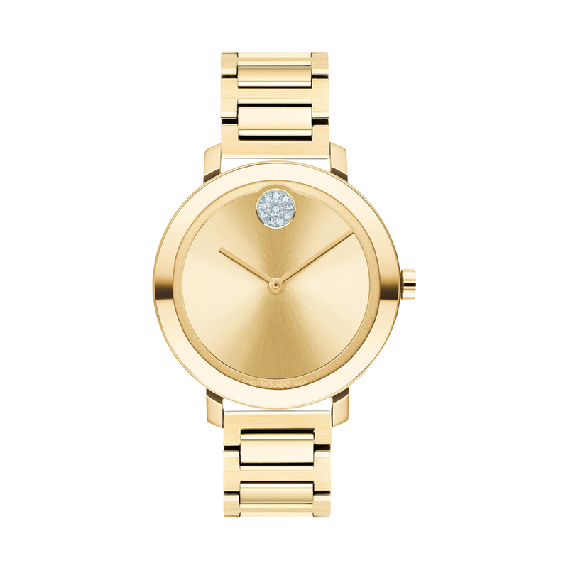 Movado Bold Evolution Gold Watch 3600823