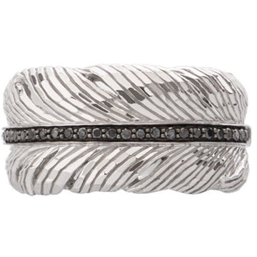 Michael Aram Feather Cuff Diamond Ring