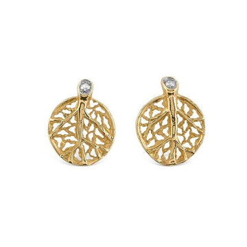 Michael Aram Botanical Leaf Earrings