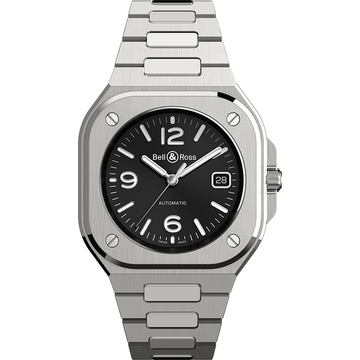 Bell & Ross BR05 Black Steel Bracelet