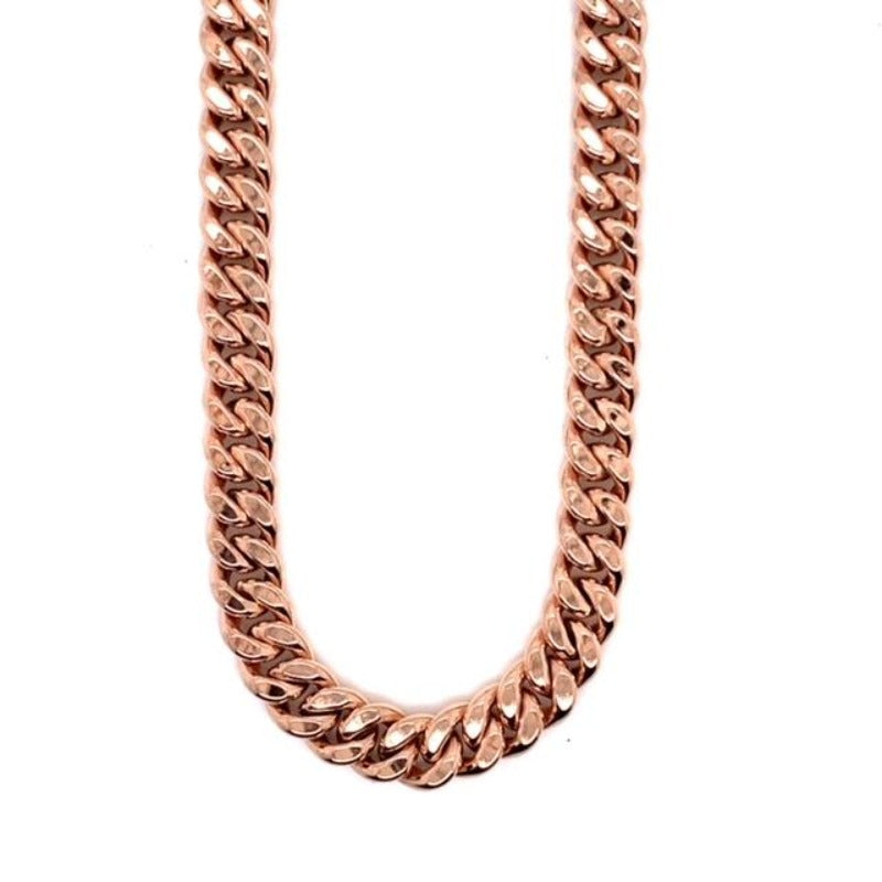 14kt Rose Gold Curb Chain