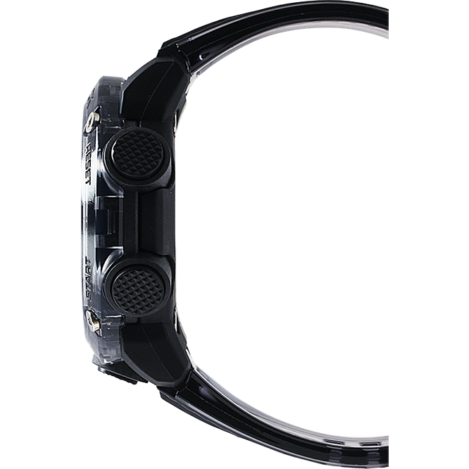 G-Shock Grey Skeleton Transparent Pack Series GA2000SKE-8A Side