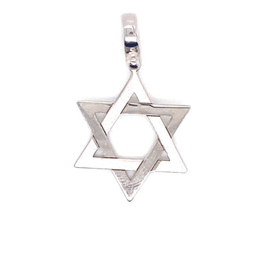 18kt Gold Star of David