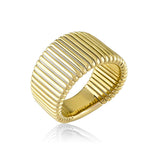 18kt Gold Coil Ring