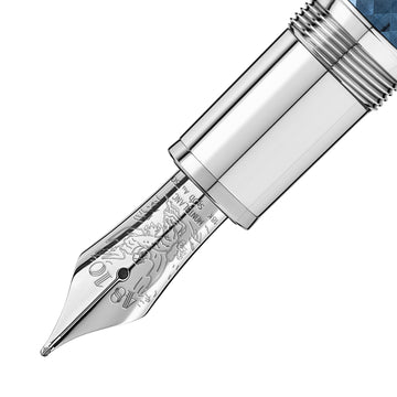 Montblanc Meisterstück Glacier Solitaire Fountain Pen