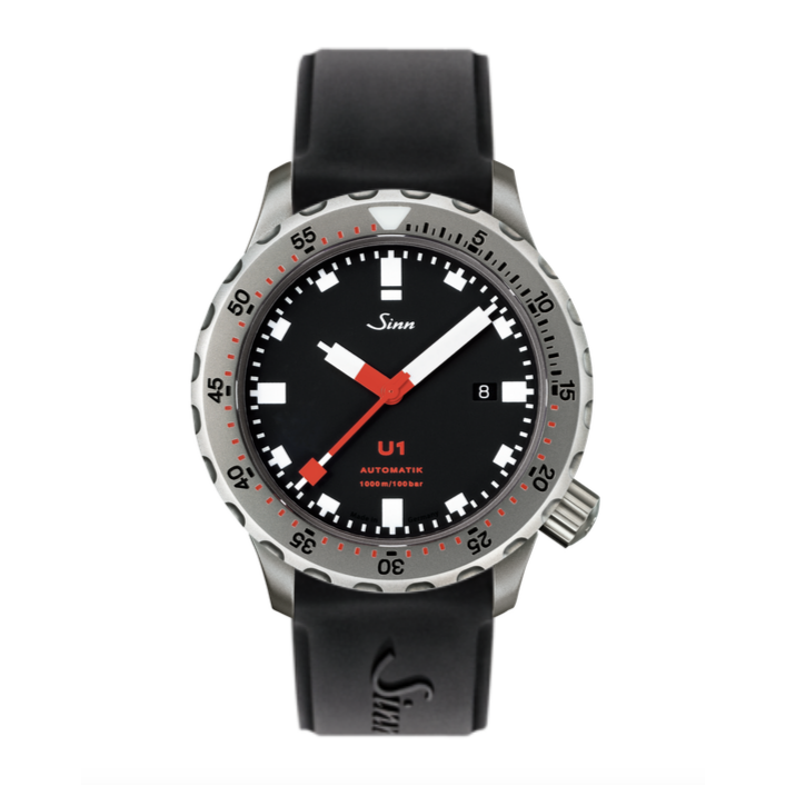 Sinn U1 Divers Watch Silicone Strap Classic Creations