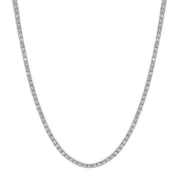 18kt Gold Diamond Tennis Necklace