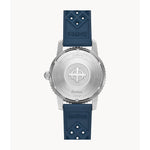 Zodiac Super Sea Wolf Creamsicle Automatic Blue Rubber Watch ZO9270