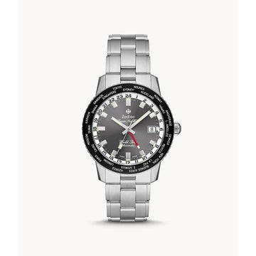 Zodiac Limited Edition Super Sea Wolf World Time Automatic Steel Watch ZO9409