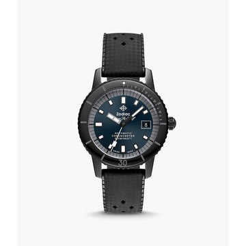 Zodiac Super Sea Ceramic Three-Hand Date Black Rubber ZO9595
