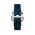 Zodiac Olympos Automatic Three-Hand Date Blue Leather Watch ZO9711