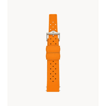 Zodiac 20mm Orange Rubber Tropic Strap ZOS1009