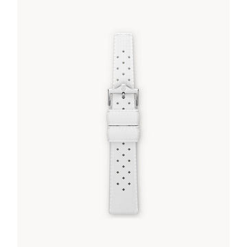 Zodiac 20mm White Rubber Tropic Strap ZOS1015