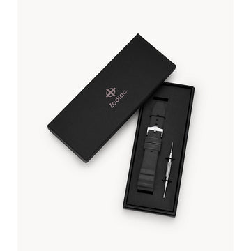 Zodiac Pro-Diver 20mm Black Rubber Strap ZOS1017