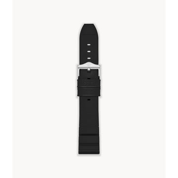 Zodiac Pro-Diver 20mm Black Rubber Strap ZOS1017