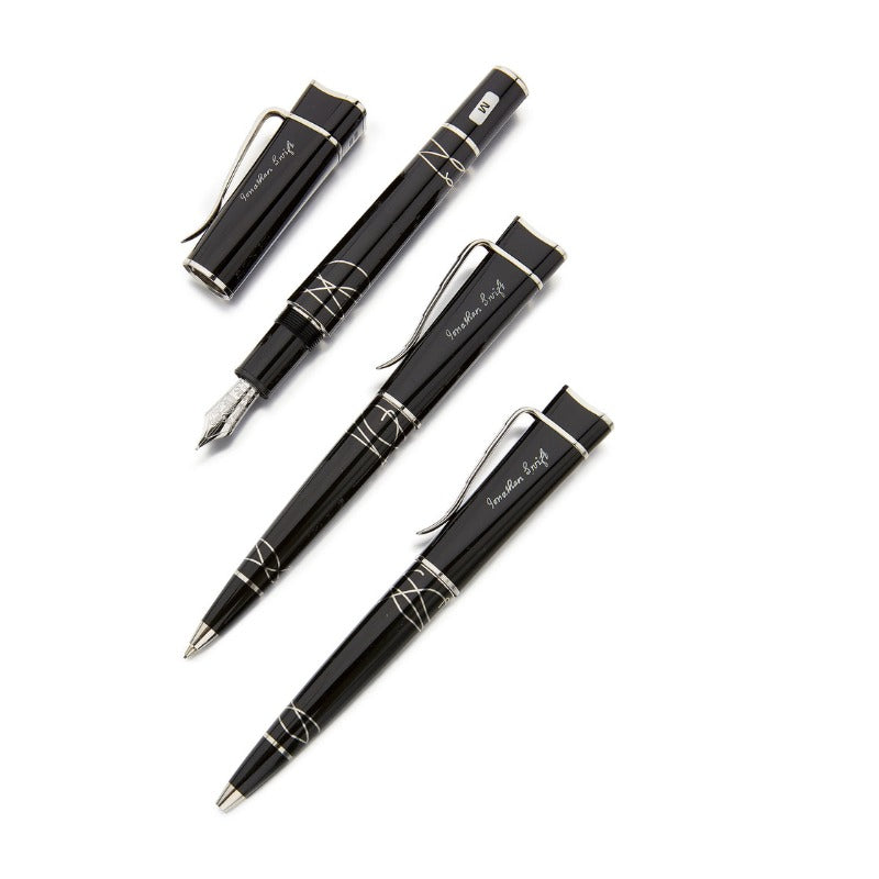 Limited Writers Edition Jonathan Swift Fountain Pen, Ballpoint and Pencil Set