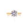 18kt Yellow Gold Simple Engagement Ring