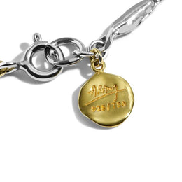 Michael Aram Laurel Chain Bracelet in 18K Gold & Silver