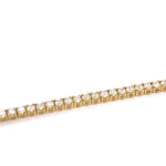 18kt Yellow Gold 2.90ct Diamond Tennis Bracelet