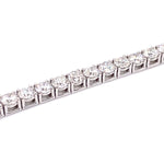 18kt White Gold 9.47ct Diamond Tennis Bracelet